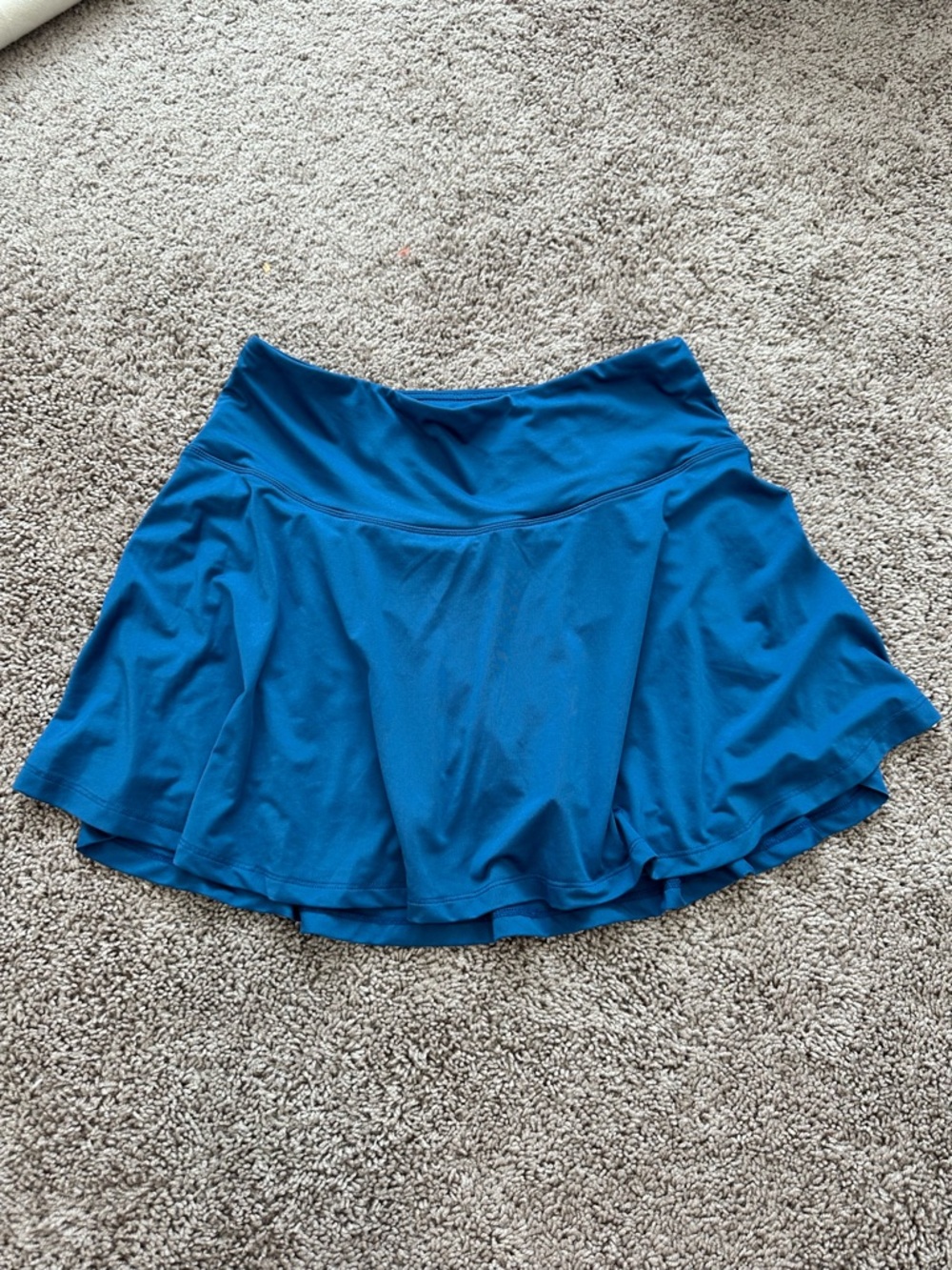 Blue Athletic Skort L Tennis Golf Pickleball Skirt Built In Shorts